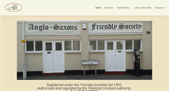 Desktop Screenshot of anglo-saxons.co.uk