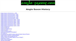 Desktop Screenshot of anglo-saxons.com