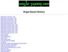 Tablet Screenshot of anglo-saxons.com